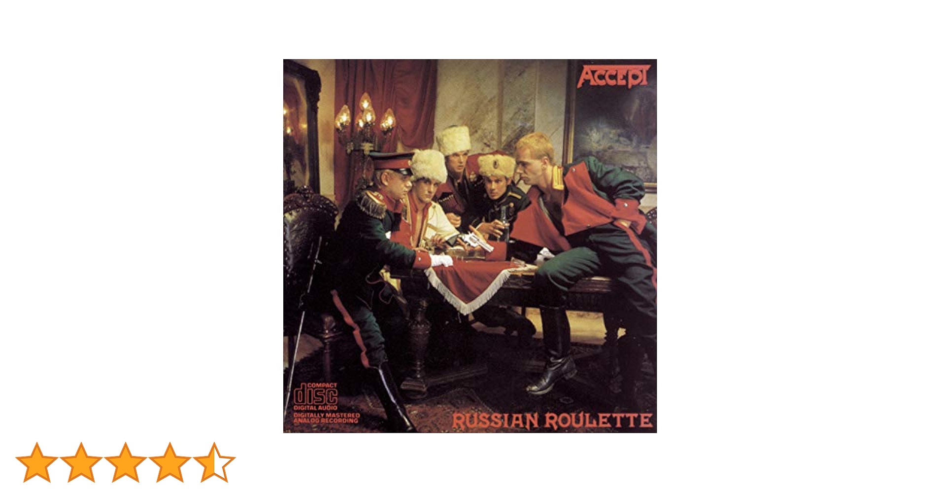 ◆未開封レコード[アクセプトAccept/ロシアン・ルーレットRussian R Amazon.co.jp: ロシアン・ルーレット: ミュージック